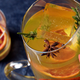 Milk punch in pitcher